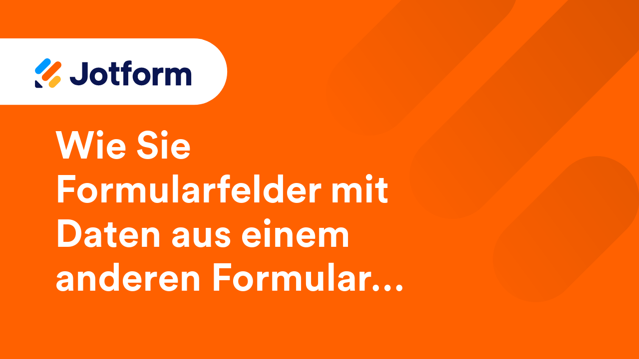 Jotform Prefill