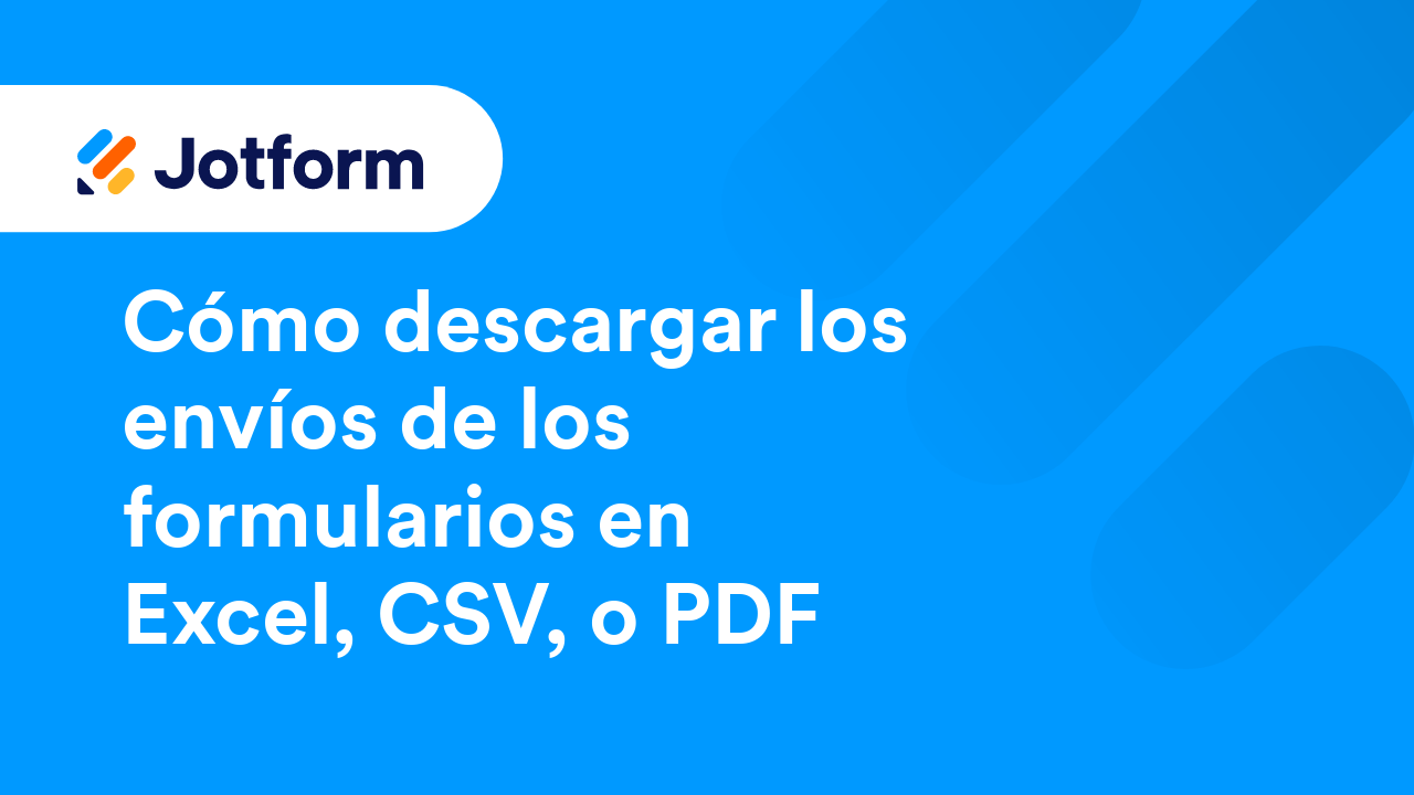 Jotform Tablas