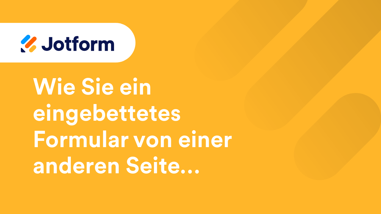 Formulare erstellen