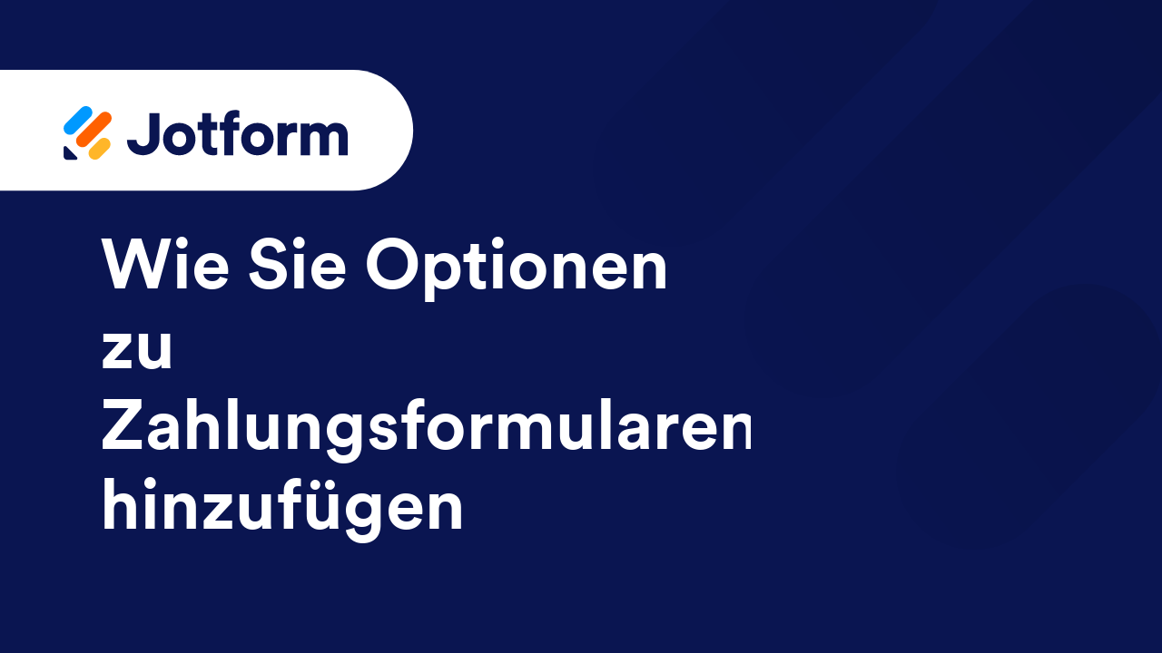 Zahlungsformulare
