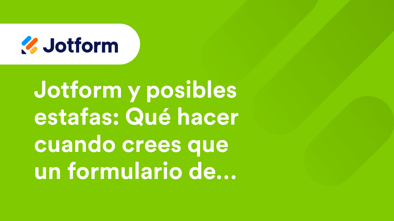 Introducción a Jotform