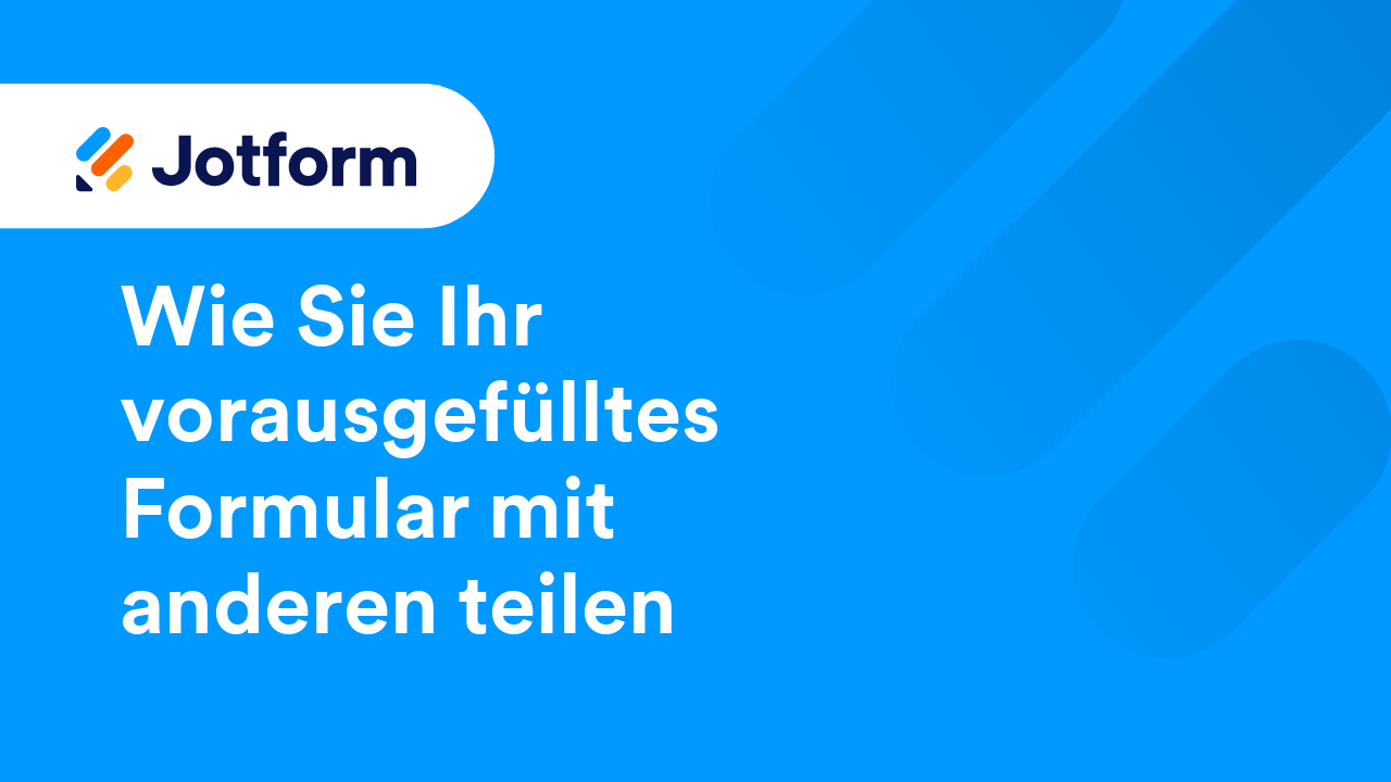 Jotform Prefill