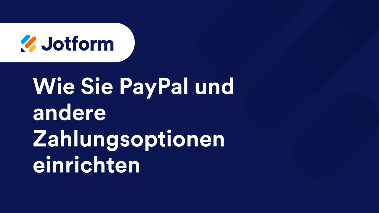 Zahlungsformulare