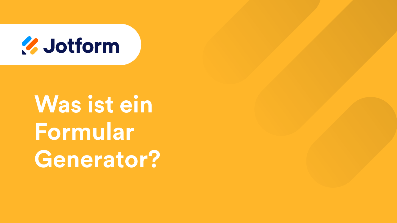 Formulare erstellen