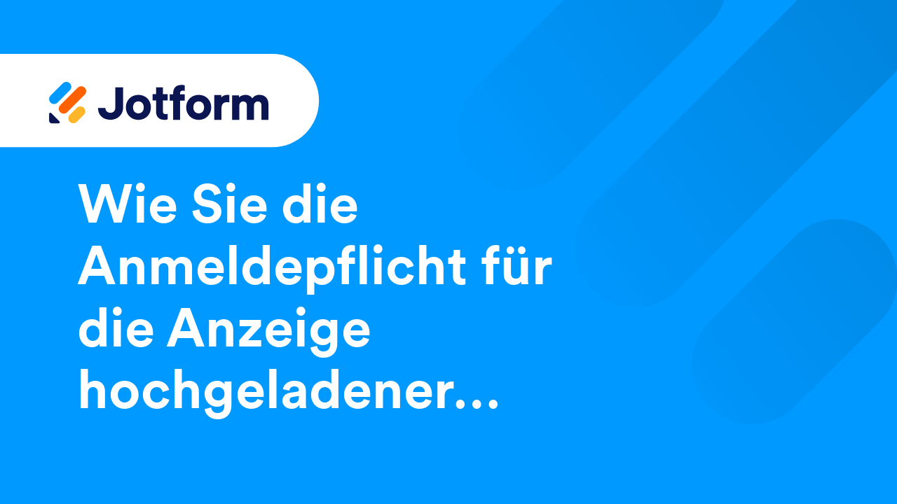 Formulare verwalten