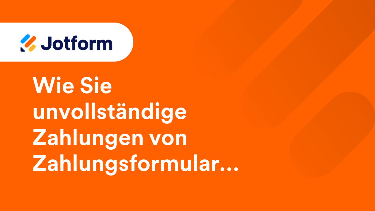 Jotform Tabellen