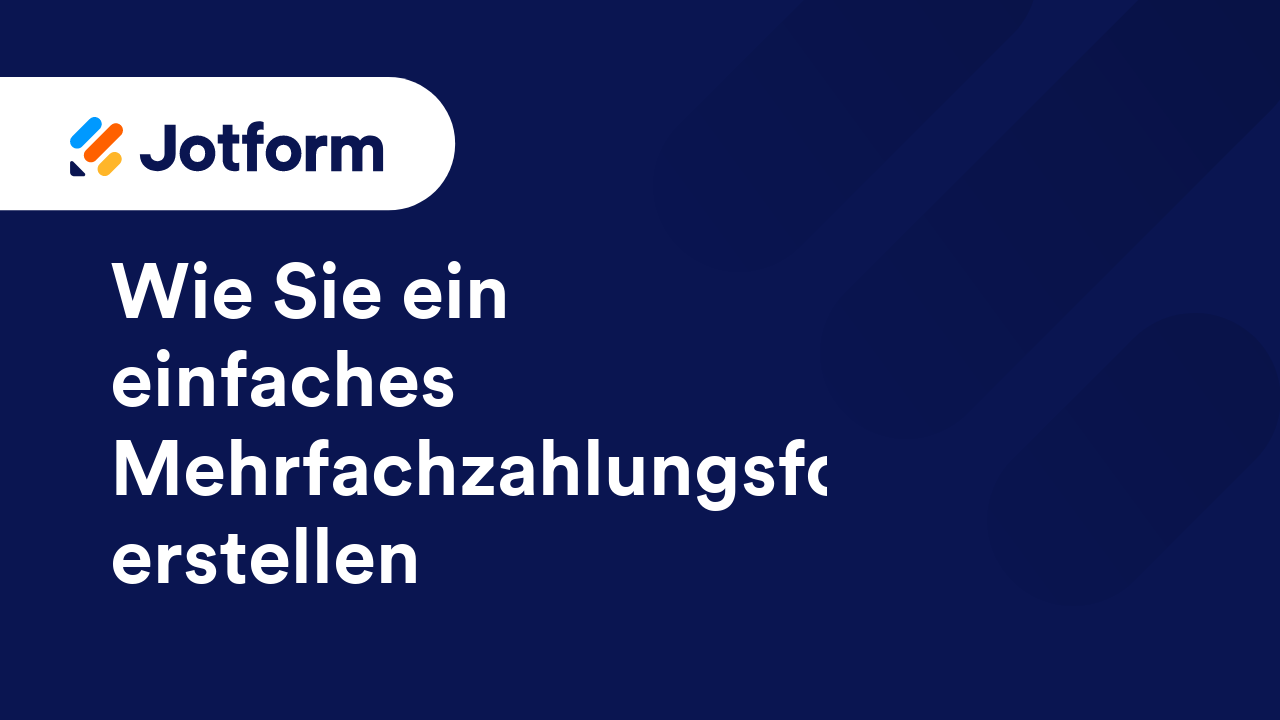 Zahlungsformulare