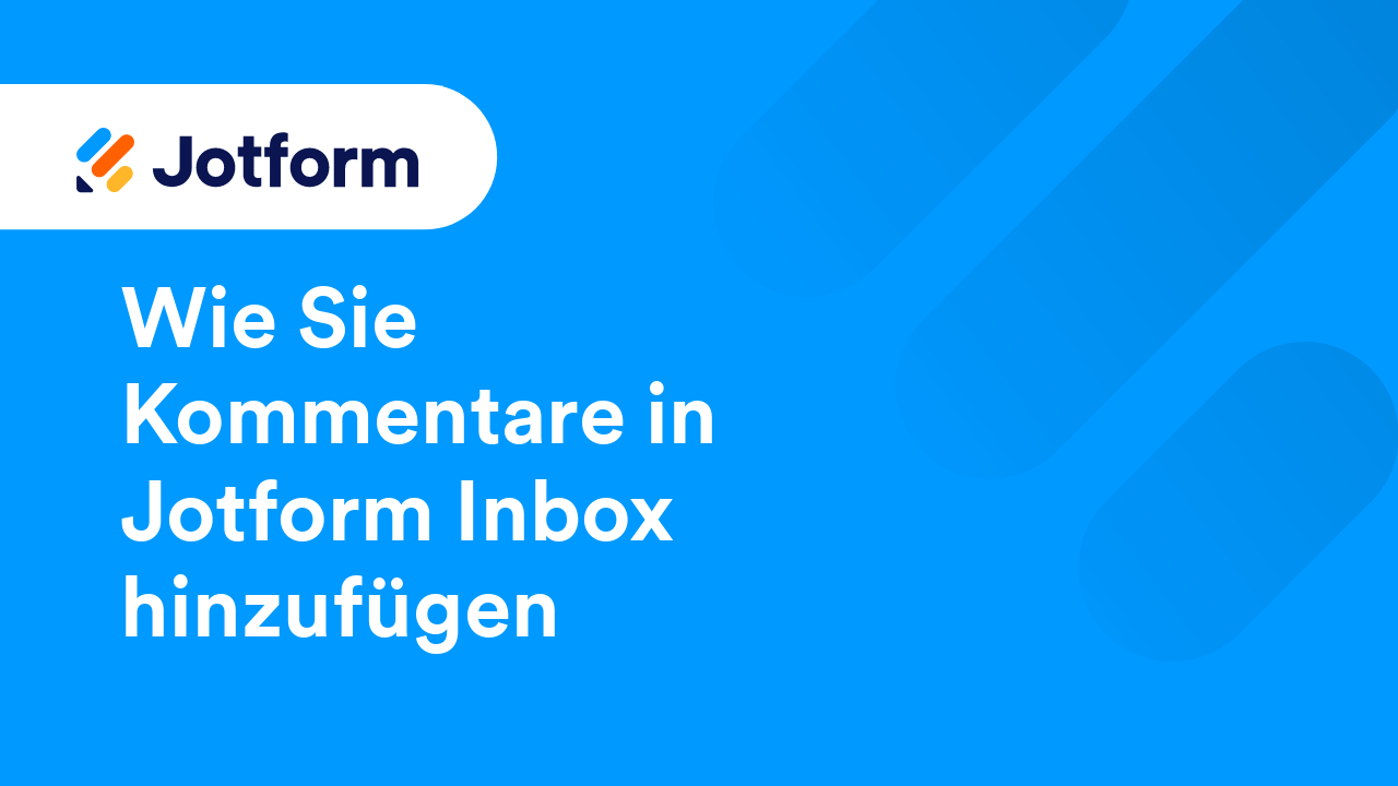 Jotform Posteingang