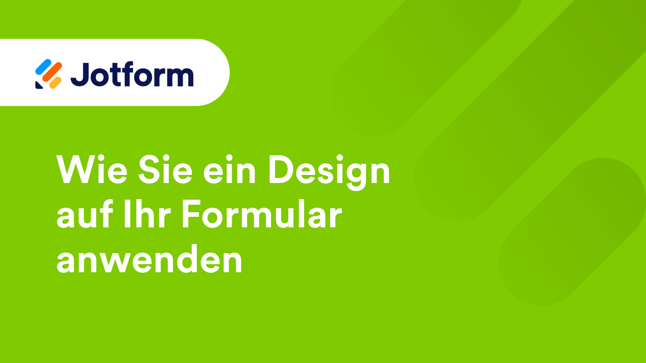 Erste Schritte mit Jotform