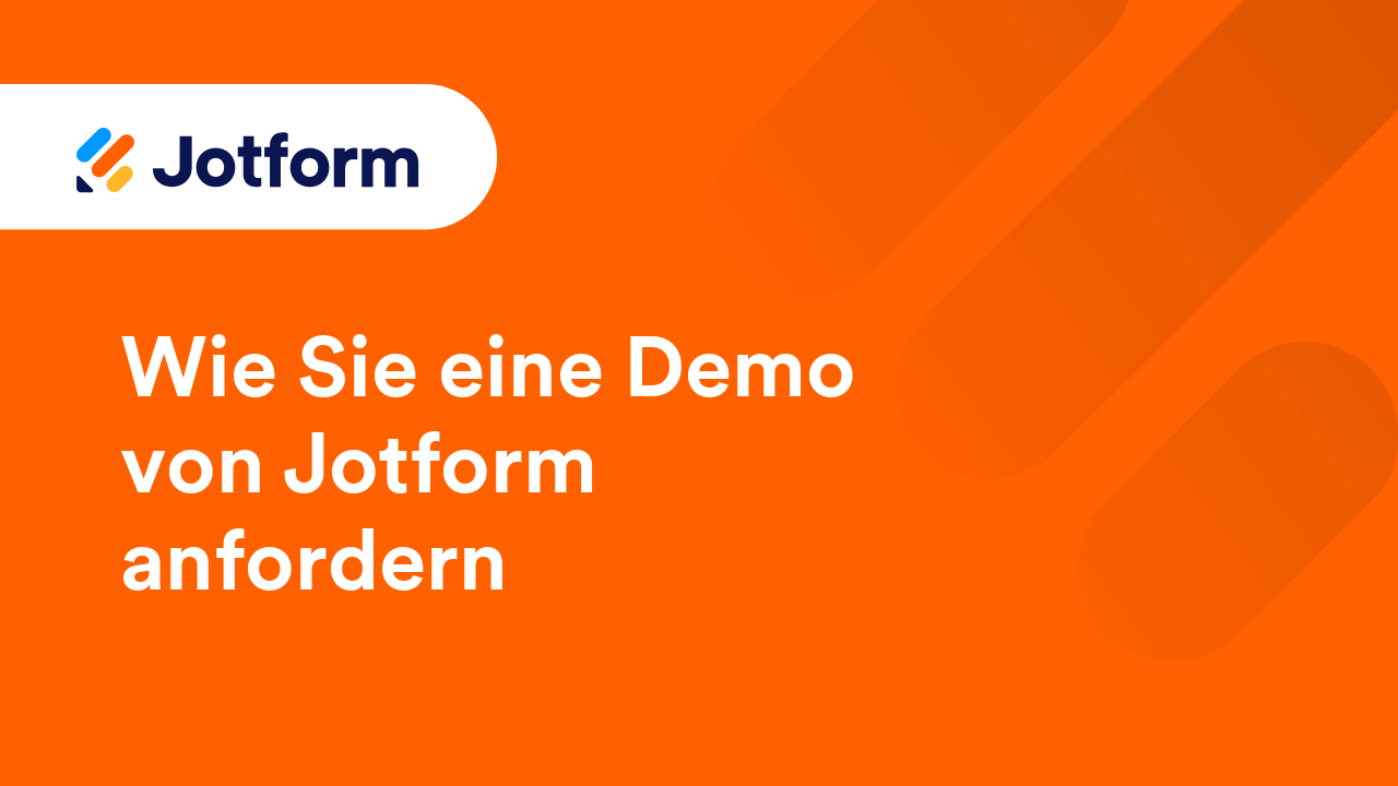 Erste Schritte mit Jotform