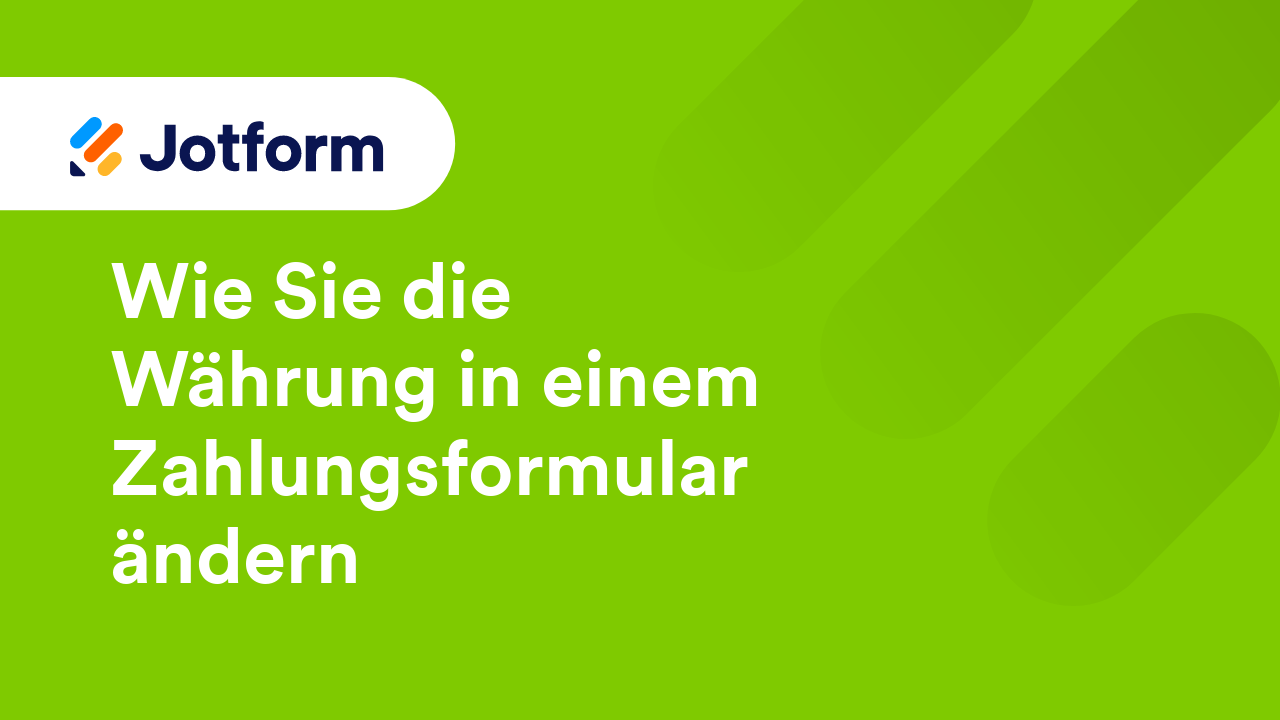 Zahlungsformulare