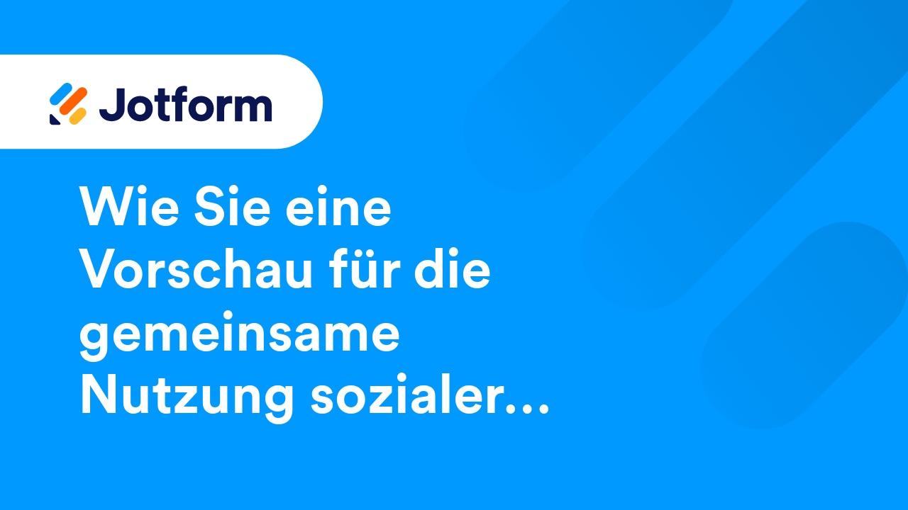 Formulare teilen