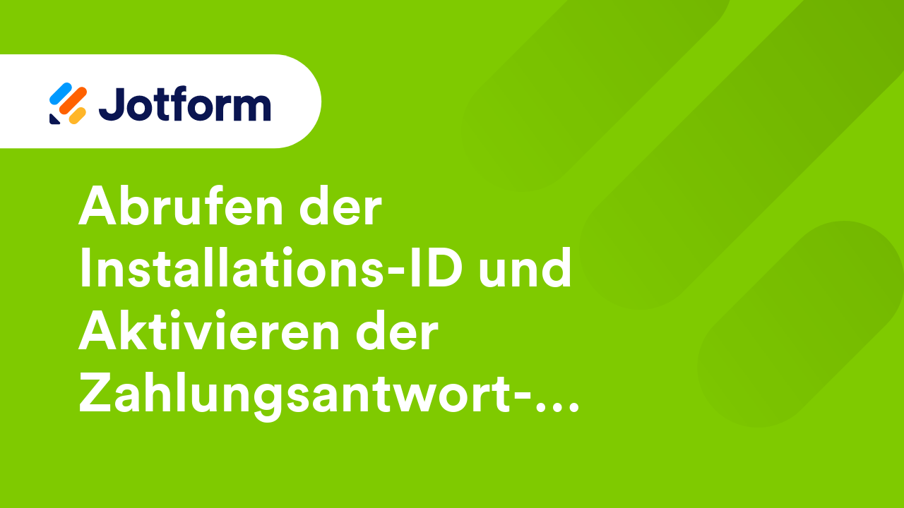 Zahlungsformulare