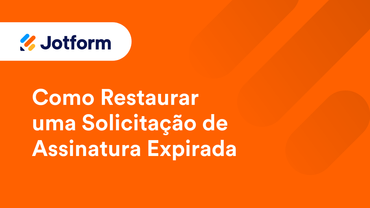 Jotform Assinaturas
