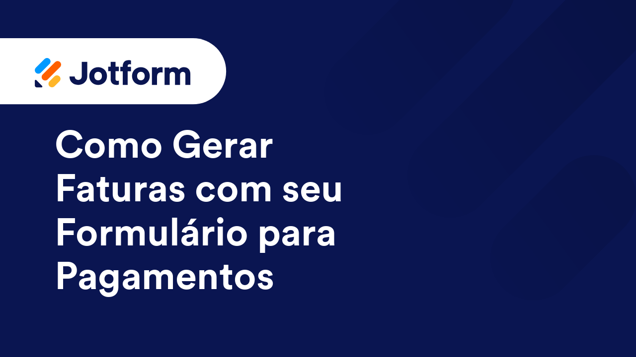 Formulários para Pagamentos