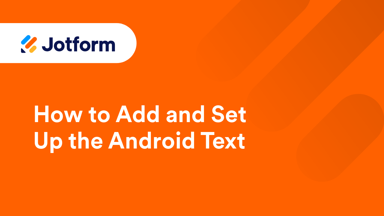 Jotform Widgets