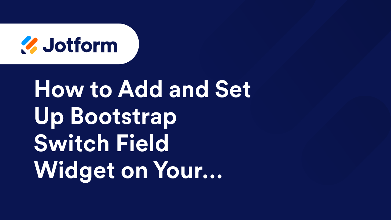 Jotform Widgets