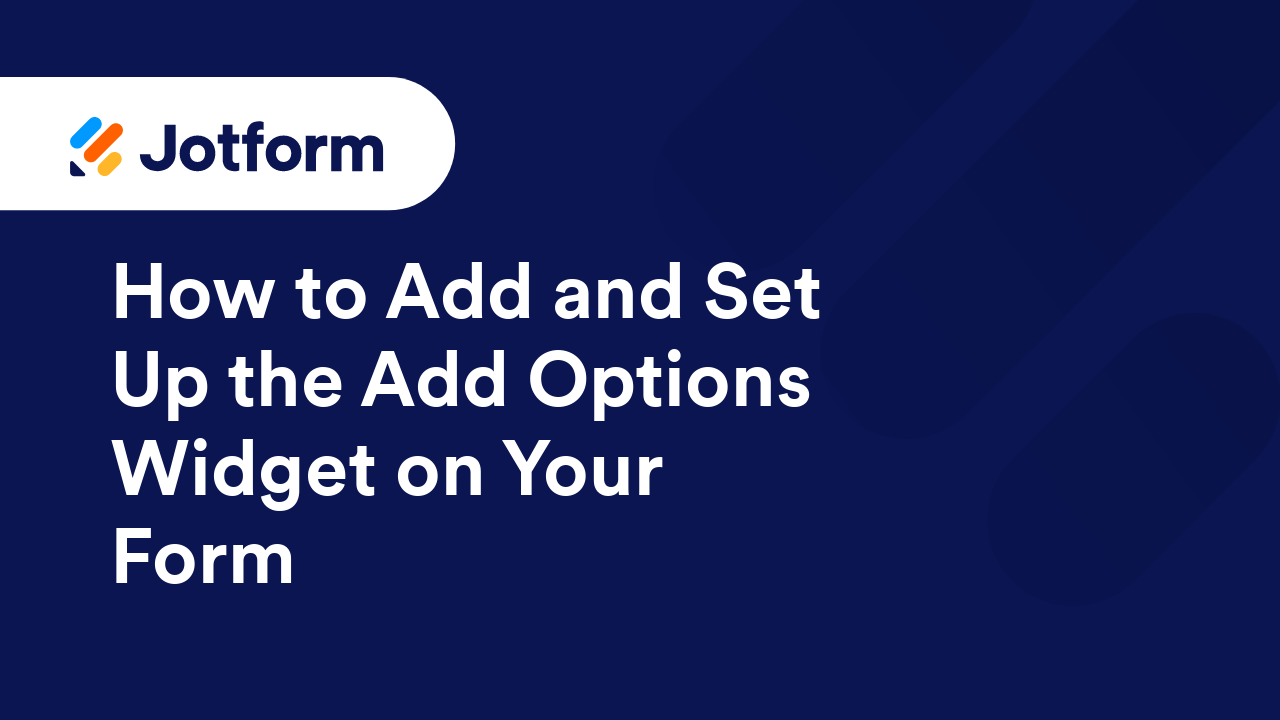 Jotform Widgets