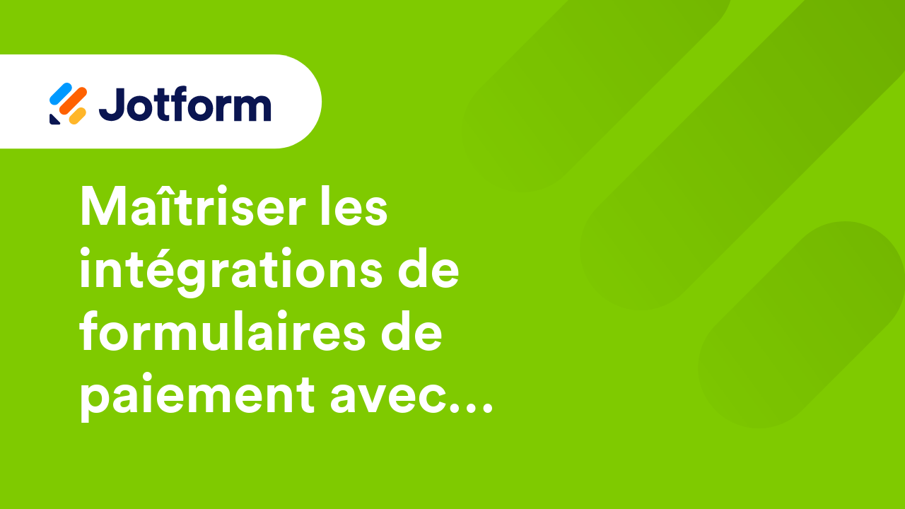 Formulaires de paiement
