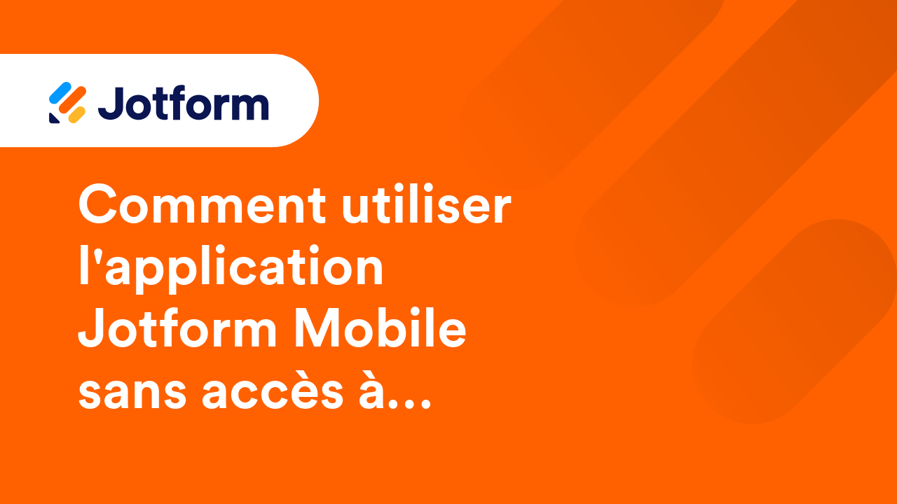 Formulaires mobiles