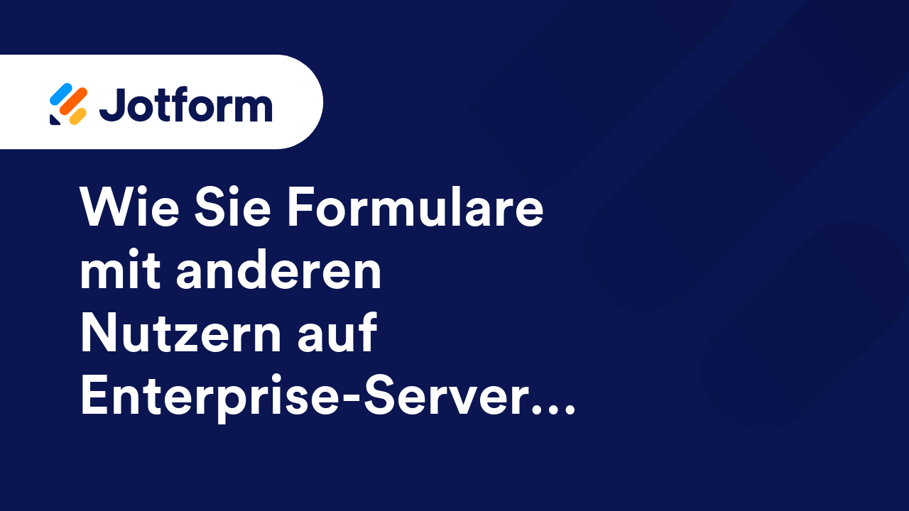 Jotform Enterprise