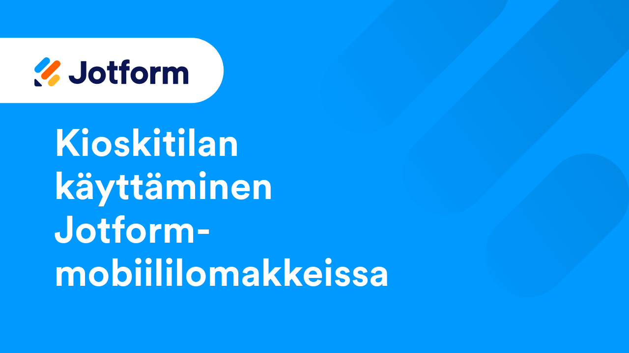 Mobiililomakkeet
