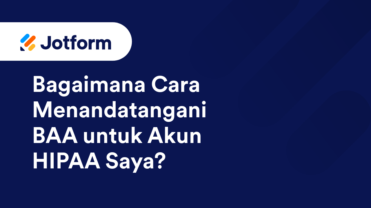 Formulir Kepatuhan HIPAA