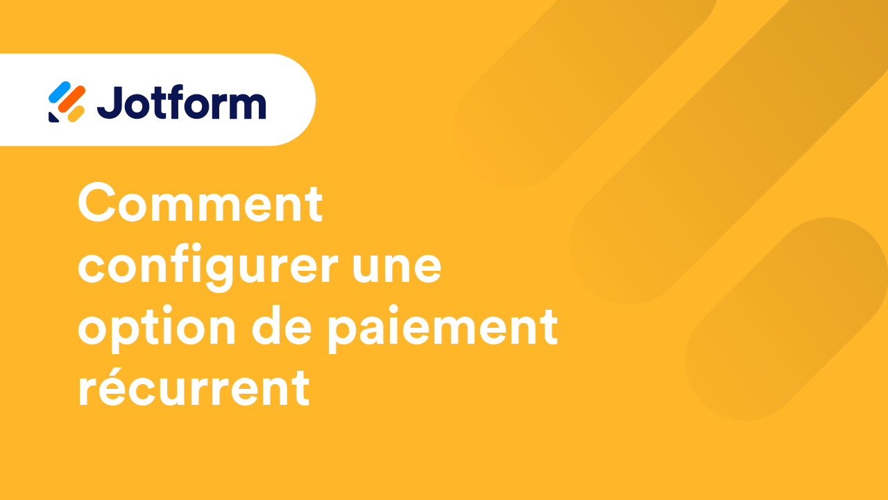 Formulaires de paiement