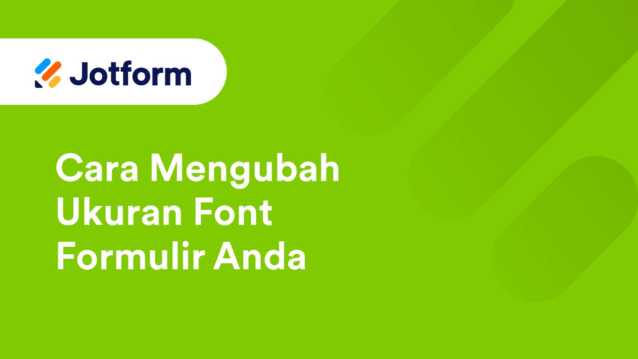 Mulai dengan Jotform