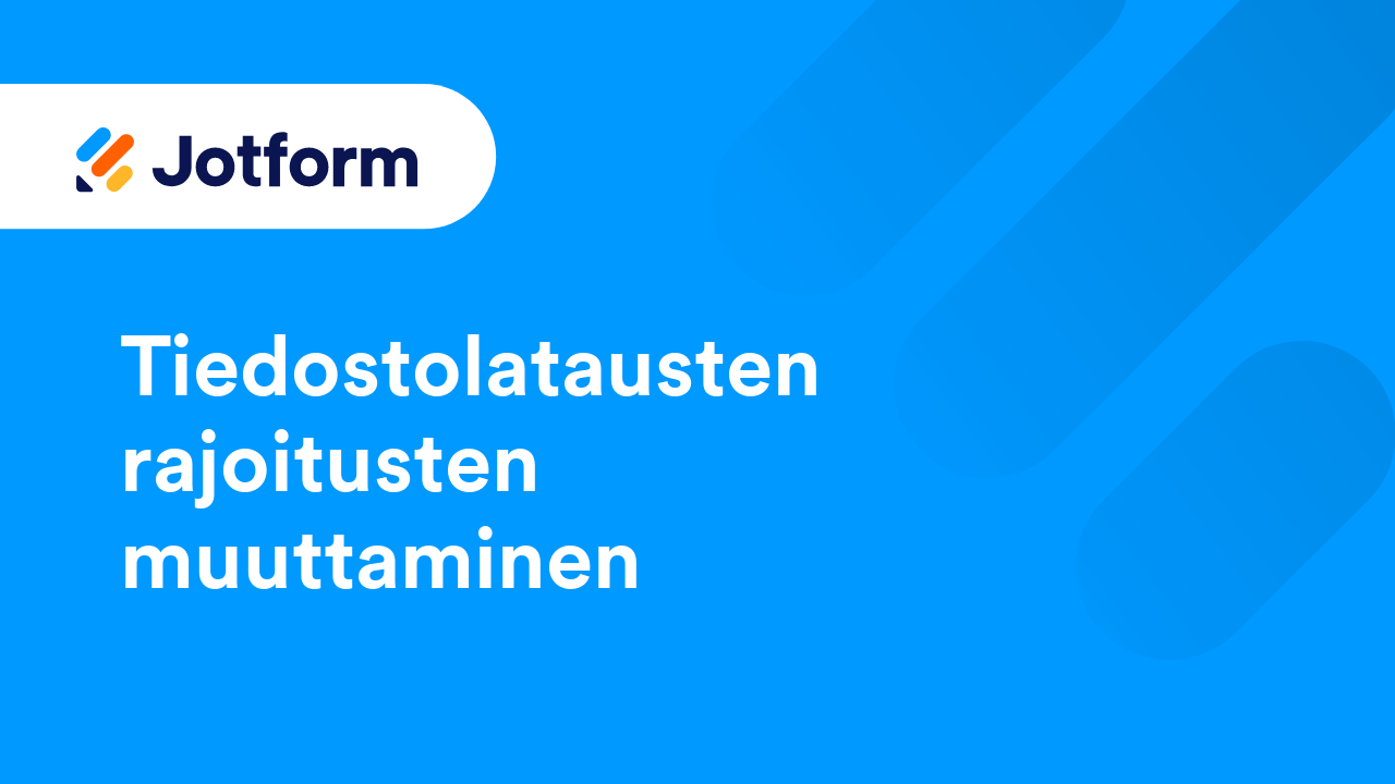 Luo lomakkeita