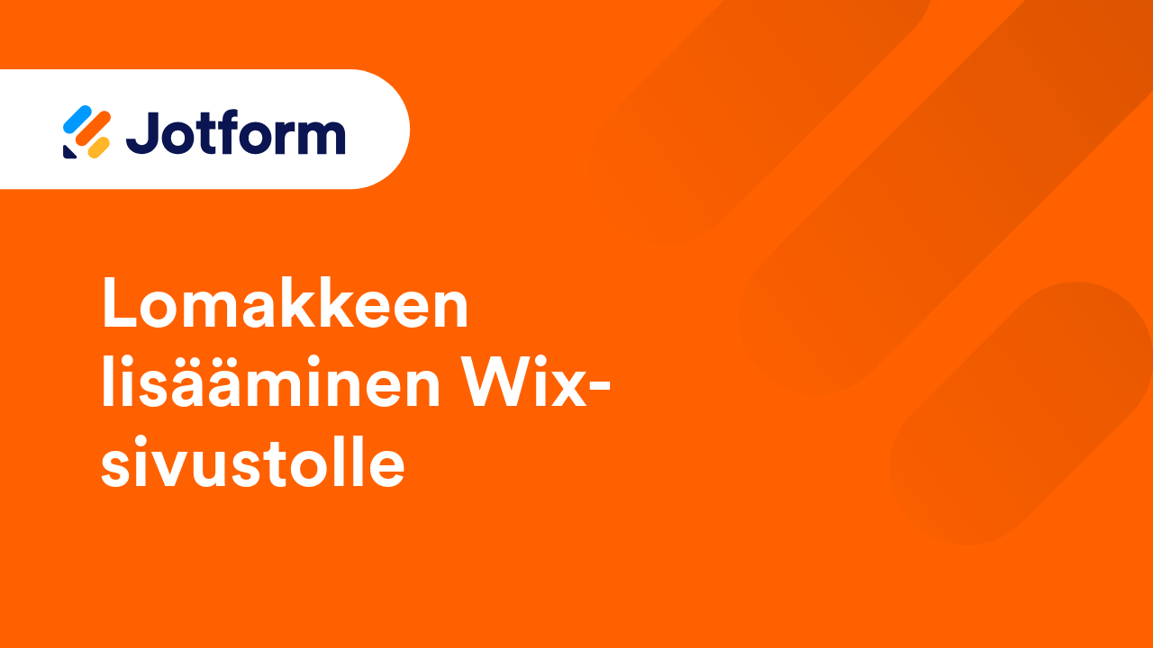Lomakkeiden jakaminen