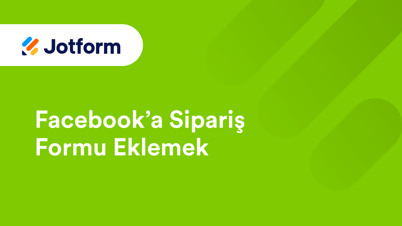 Ödeme Formları