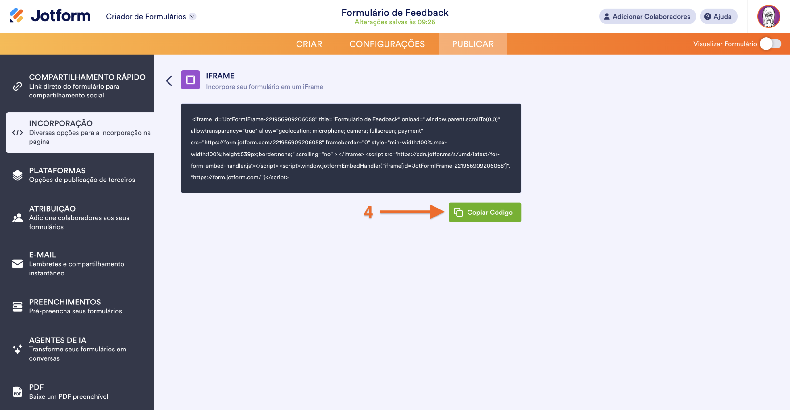 Copiar Código
