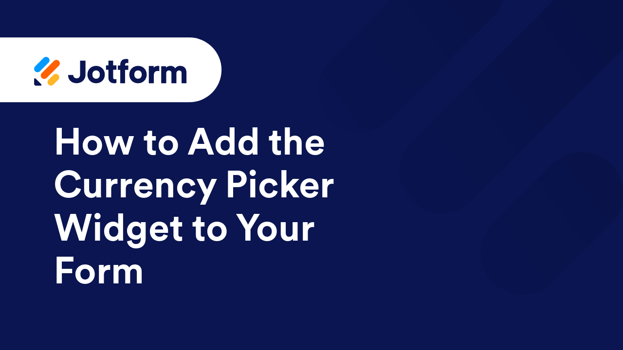 Jotform Widgets