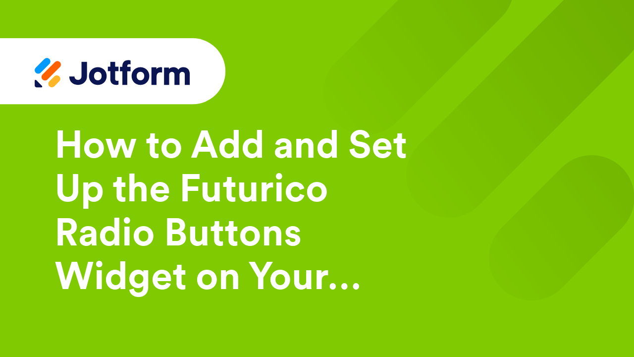 Jotform Widgets