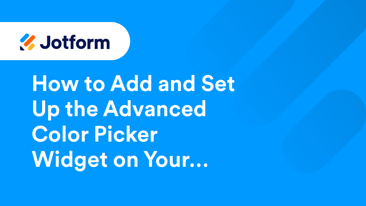 Jotform Widgets