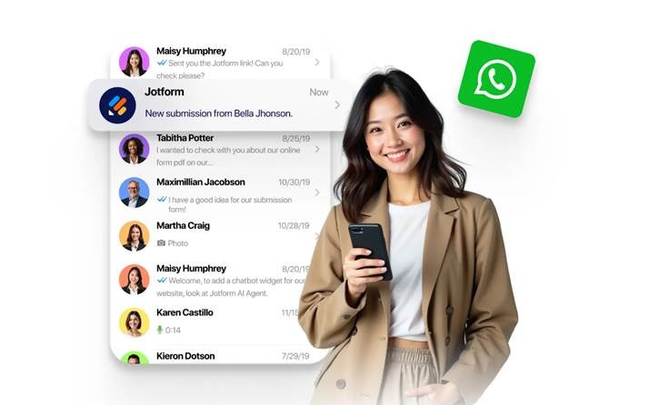 Jotform Form Notifications Whatsapp