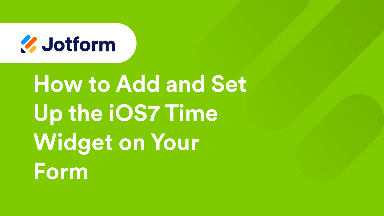 Jotform Widgets