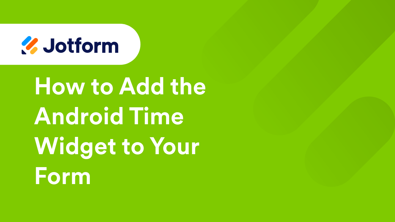 Jotform Widgets