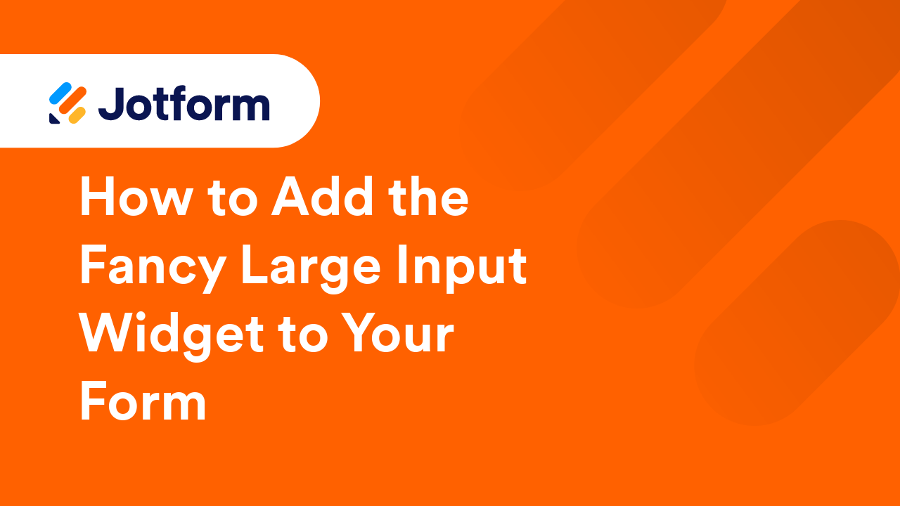 Jotform Widgets