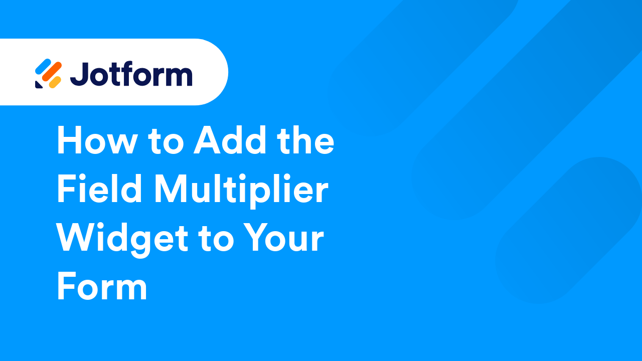 Jotform Widgets