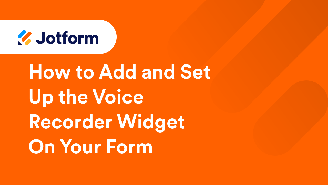 Jotform Widgets
