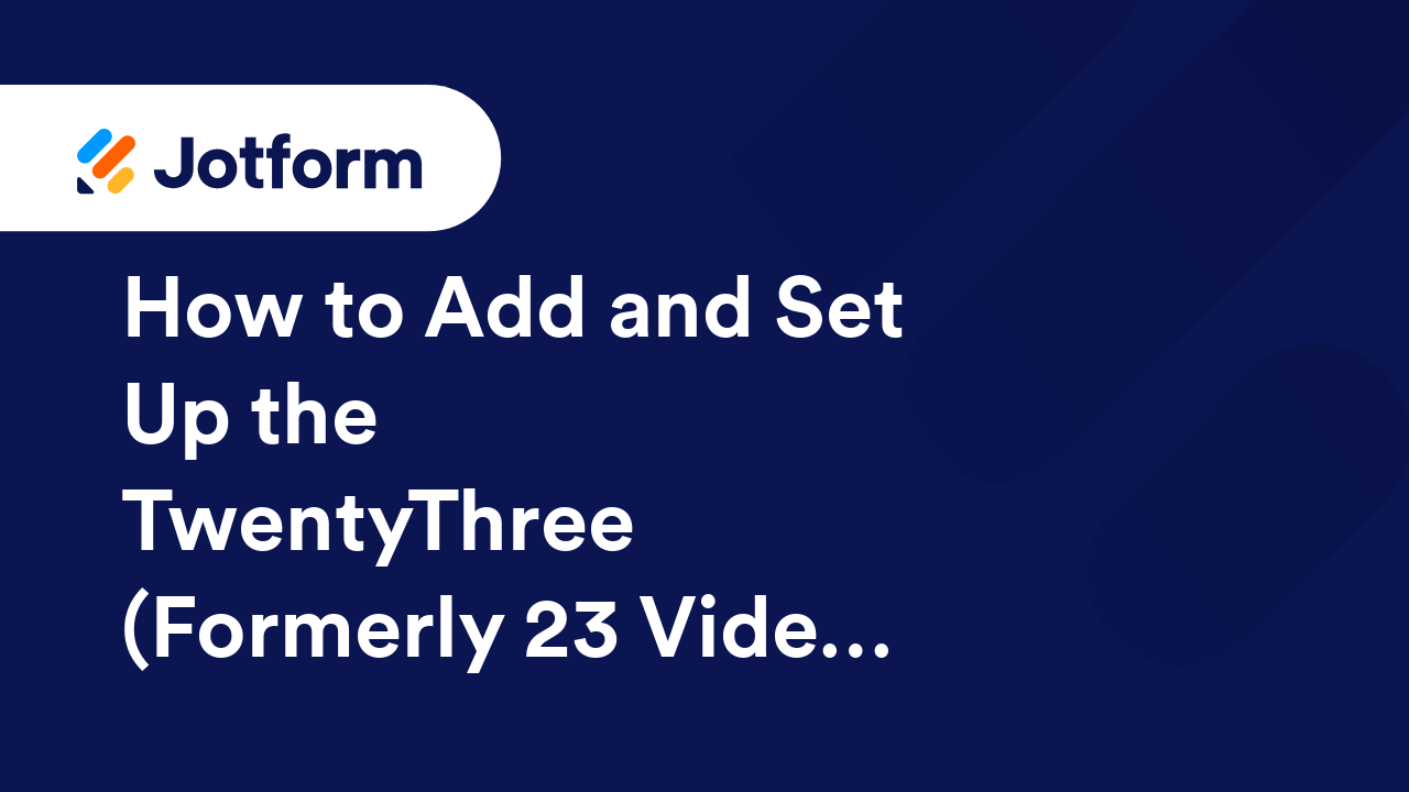 Jotform Widgets