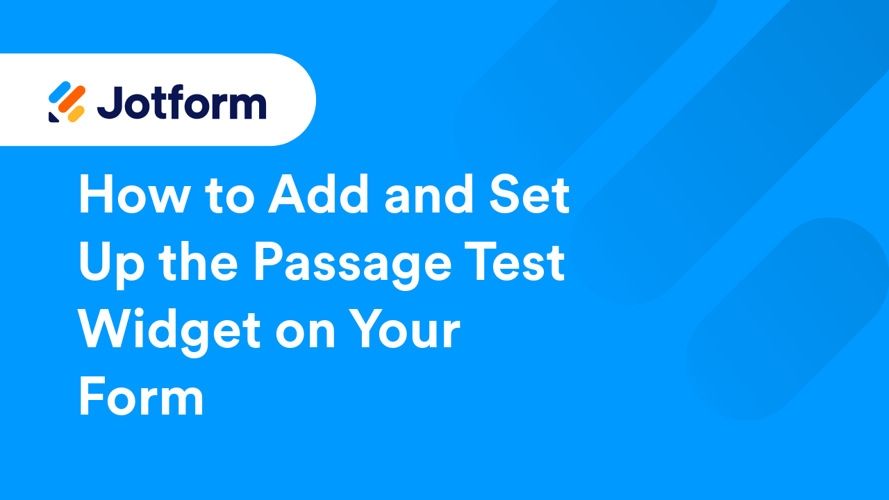 Jotform Widgets