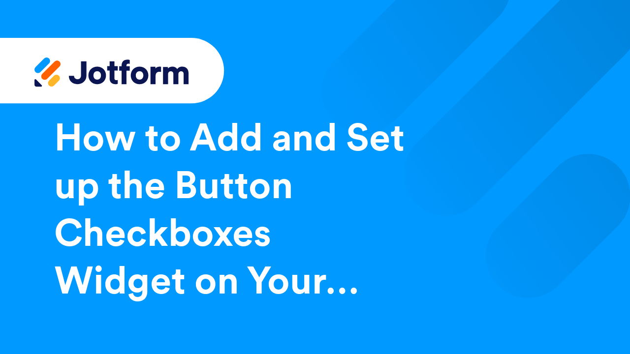 Jotform Widgets