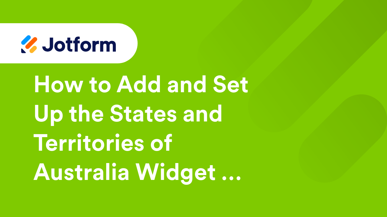 Jotform Widgets