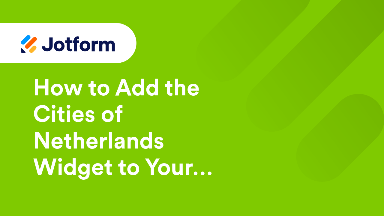 Jotform Widgets