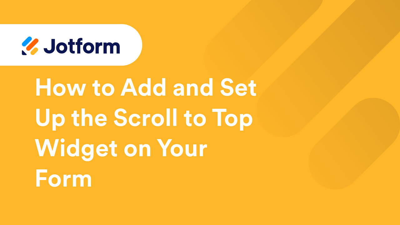 Jotform Widgets