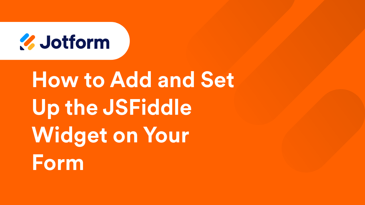 Jotform Widgets