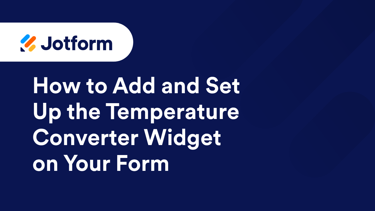 Jotform Widgets